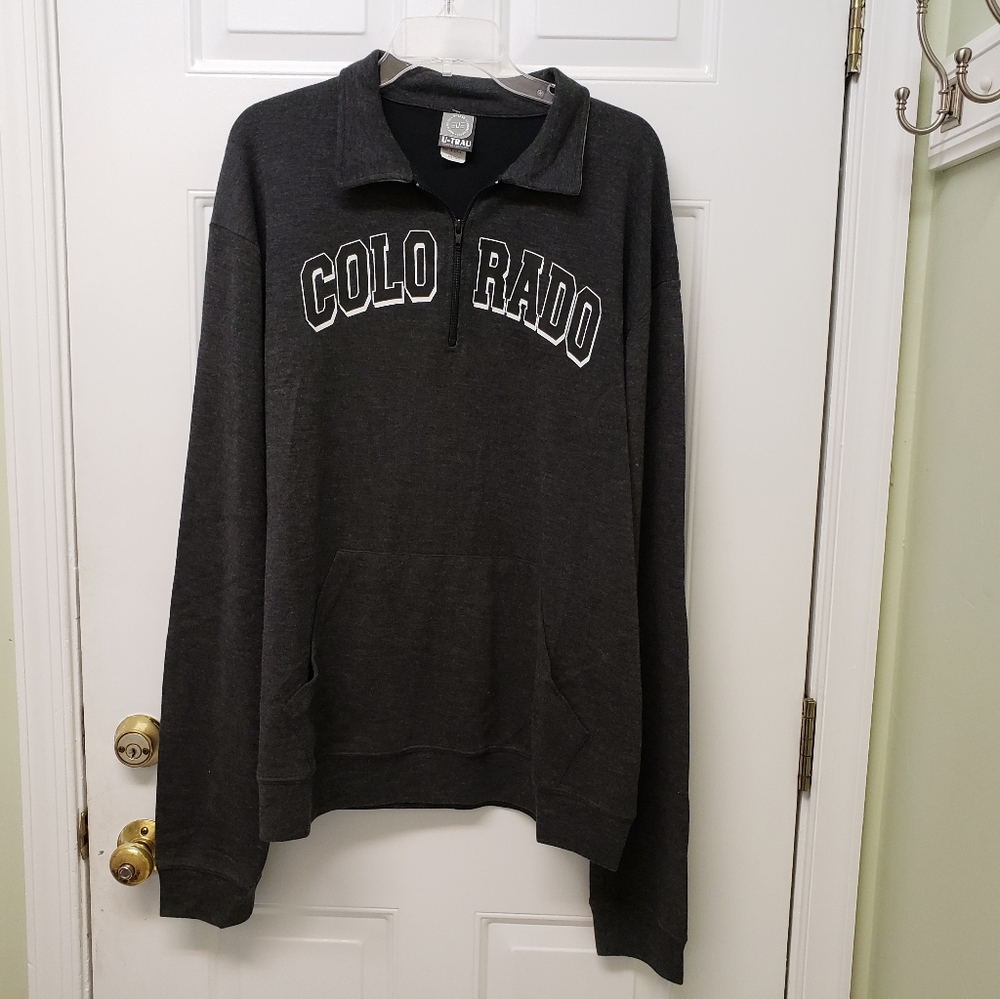 Colorado Scuba 1/4 zip Sweater, NWOT, Mens Large